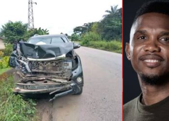 Eto’o sufre un aparatoso accidente de tráfico en Camerún