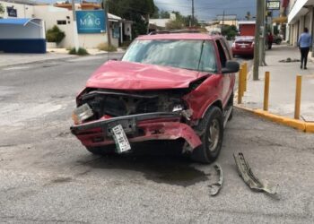 Menor resulta lesionado en choque