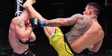 Rafael dos Anjos se impone ante un emergente Felder en UFC Vegas 14