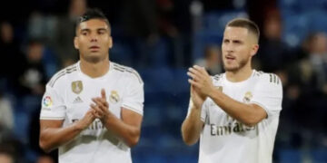 Hazard y Casemiro dan positivo a Covid-19