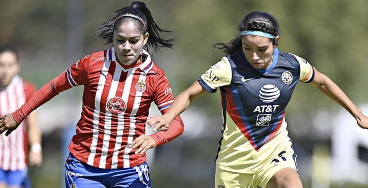 América pega primero en la ida del Clásico Nacional Femenil de los cuartos de final