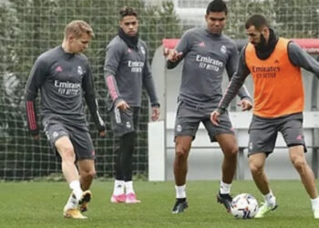 Casemiro supera el coronavirus y vuelve a entrenar con el Real Madrid