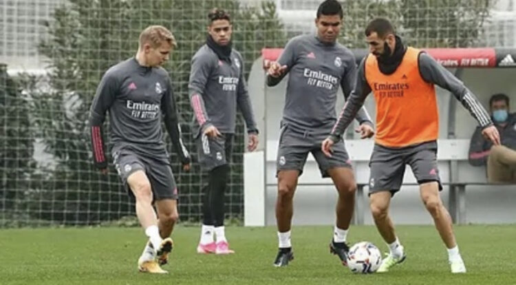 Casemiro supera el coronavirus y vuelve a entrenar con el Real Madrid