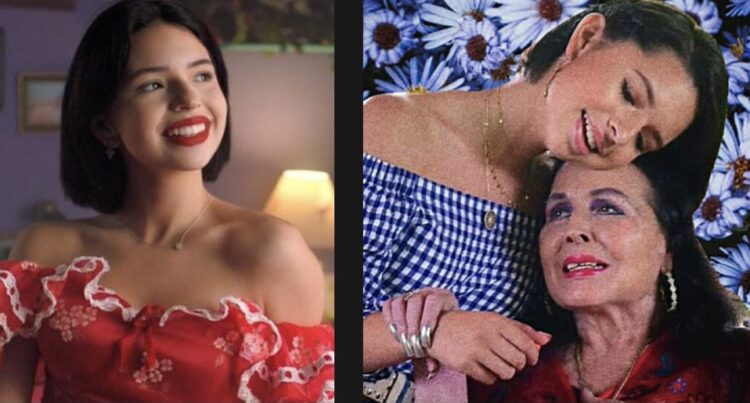 Angela Aguilar se despide de su abuela Flor Silvestre