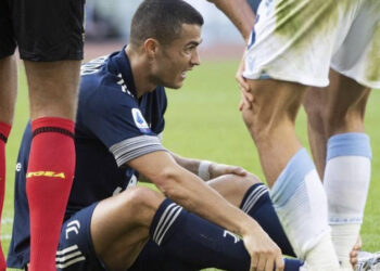Alarma Cristiano Ronaldo: sustituido con un problema en el tobillo derecho