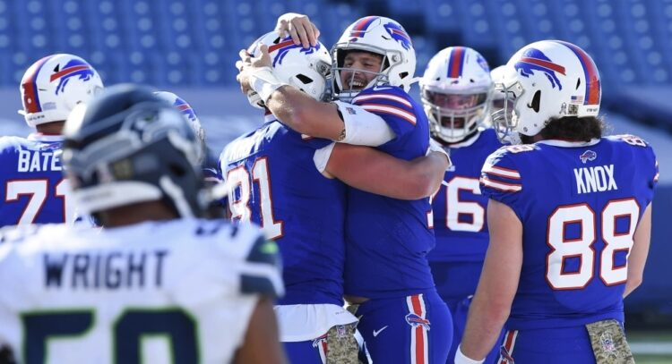 Allen repunta y Bills vencen a Seattle