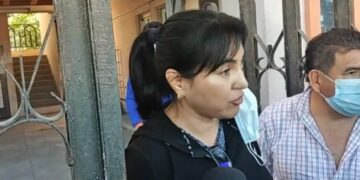 Protestan contra líder sindical de la UAT Isidra Trejo Zúñiga. Secretaria general Estatal