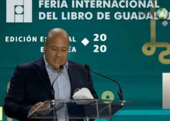 Gobernador de Jalisco Enrique Alfaro inaugura Feria Internacional del Libro