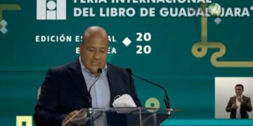 Gobernador de Jalisco Enrique Alfaro inaugura Feria Internacional del Libro