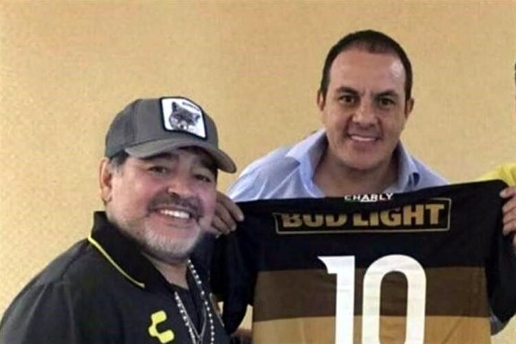 Recuerda Cuauhtémoc Blanco su amistad con Maradona