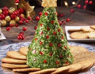 Te presentamos una botana de árbol de navidad