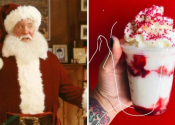 No tendrás que esperar la Navidad Santa Claus Frappuccino en Starbucks