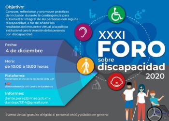 Realiza IMSS foro sobre discapacidad