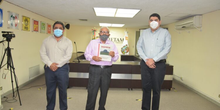 Entregan 9 partidos plataformas electorales al IETAM para comicios 2021