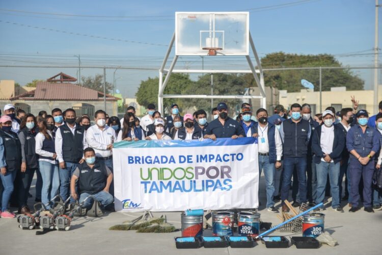 Rehabilitan parque en Villas de San Miguel de N. Laredo