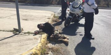 Pide raid y cae de camioneta