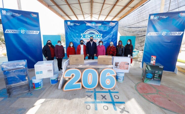 Cierra ‘Escuela Digna’ 2020  con equipamiento a preescolar