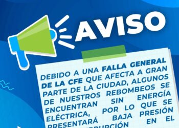 Se van luz y agua… y no es inocentada