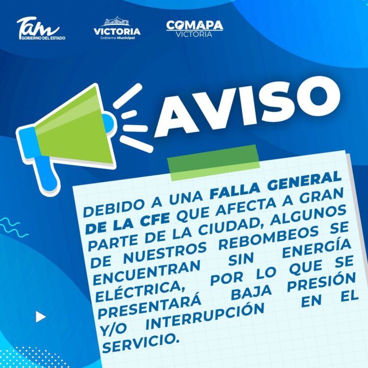 Se van luz y agua… y no es inocentada