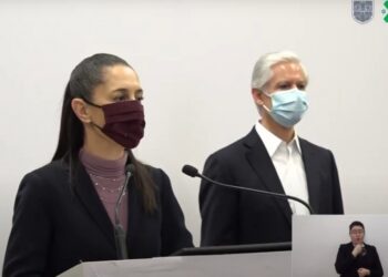 CDMX y Edomex vuelven a semáforo rojo, anuncian Sheinbaum y Del Mazo
