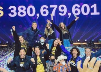 Teletón logra reunir más de 380 millones de pesos