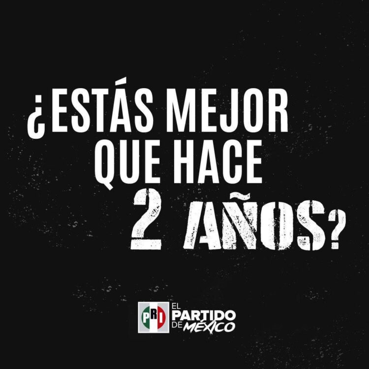 Dos años difíciles y de grandes pérdidas en México con AMLO: PRI