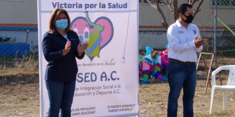 Lleva CISSED alegría y salud a la Colonia Vamos Tamaulipas
