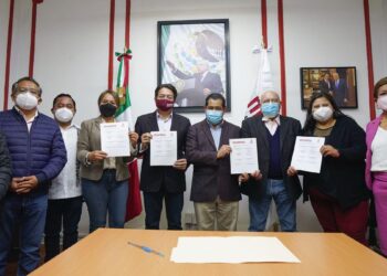 MORENA y “Unidos por un Mejor País” firman convenio para elecciones 2021