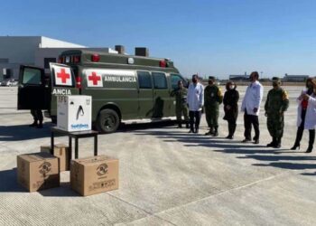 Llegan casi 2 mil vacunas contra covid a Nuevo León