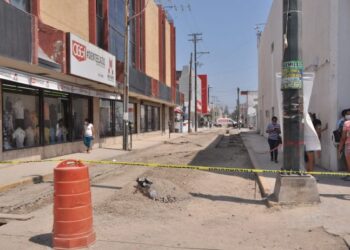 Demandan agilizar obras de agua potable en centro de Cd. Victoria