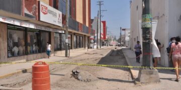 Demandan agilizar obras de agua potable en centro de Cd. Victoria