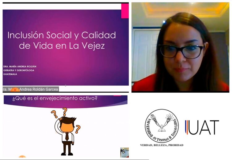 Imparten en la UAT temas de inclusión social y calidad de vida en la vejez