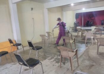 Realiza PVEM campaña de desinfección
