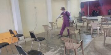 Realiza PVEM campaña de desinfección