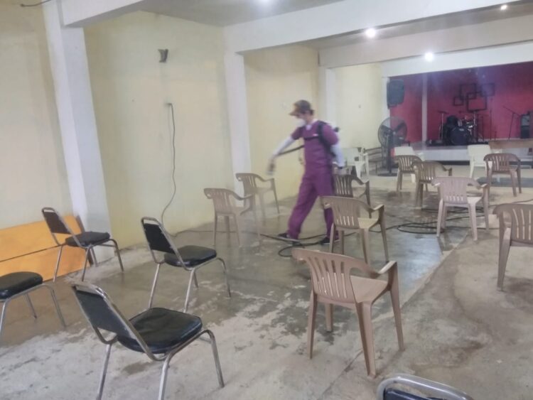 Realiza PVEM campaña de desinfección