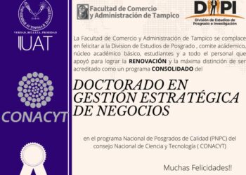 Consolida UAT calidad de la Maestría en Dirección Empresarial