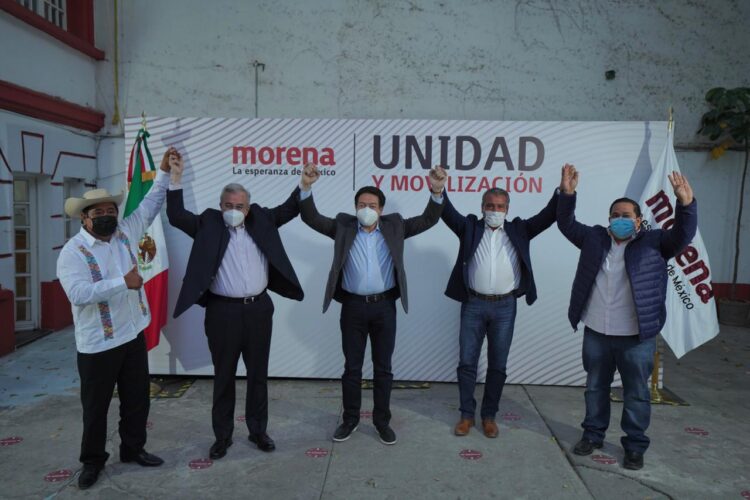 MORENA presenta candidatos a gobernador en Guerrero, Sinaloa y Michoacán