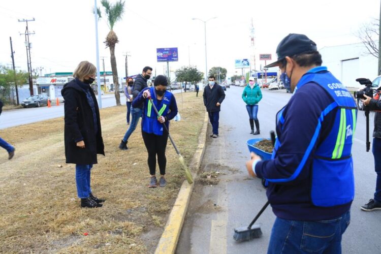 Mejora alcaldesa Pilar Gómez Leal vialidades de Ciudad Victoria