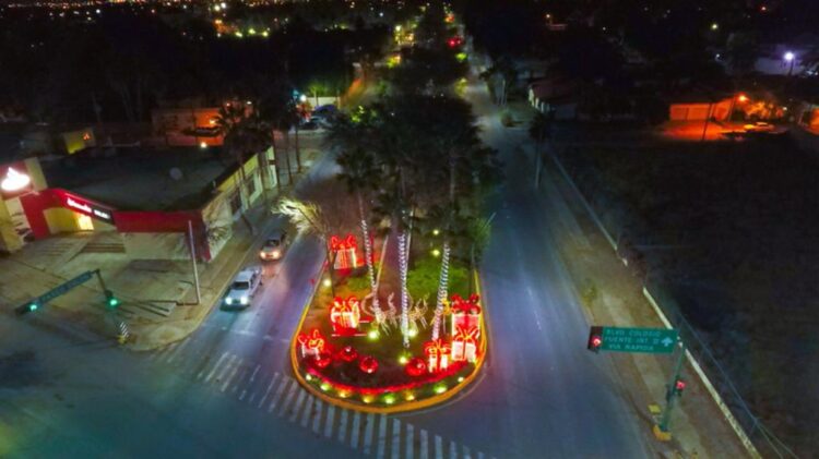 Viste a Nuevo Laredo  el espíritu navideño