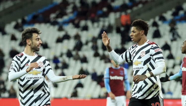 El Manchester United logra su novena victoria consecutiva de visitante