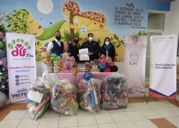 Entrega UAT donativo de juguetes al DIF Victoria