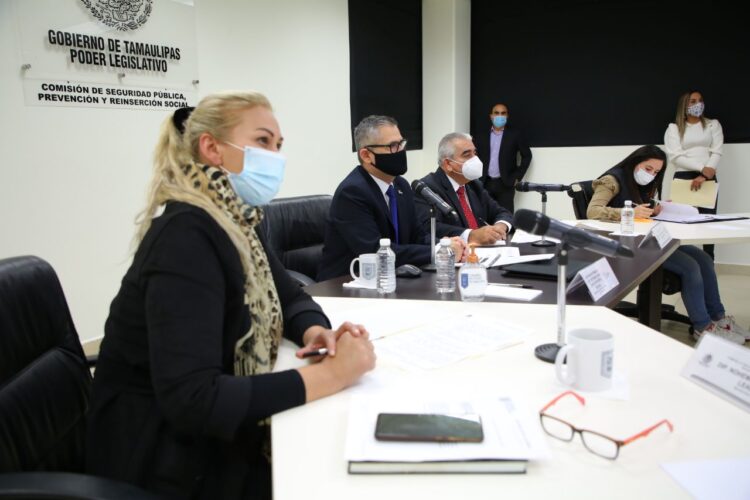 Cacarea Ontiveros avances en seguridad ante Congreso Azul