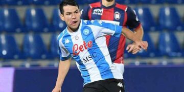 Chucky Lozano colabora para la goleada del Napoli sobre el Crotone