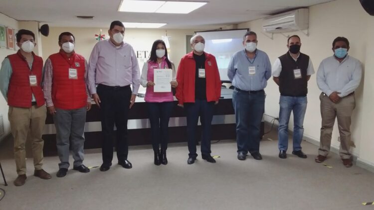 Entrega PRI al IETAM Plataforma Electoral para  elecciones de alcaldes y diputados