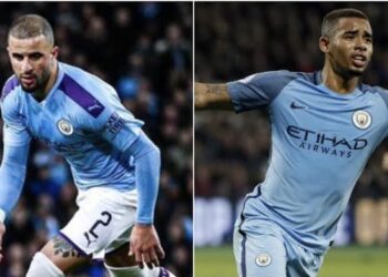 Kyle Walker y Gabriel Jesús, positivos por coronavirus