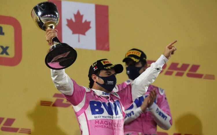 Checo Pérez gana el Gran Premio de Sakhir