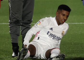 Rodrygo se rompe y estará tres meses de baja con el Real Madrid