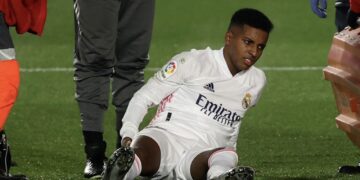 Rodrygo se rompe y estará tres meses de baja con el Real Madrid