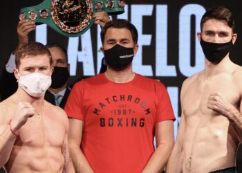 Canelo Álvarez y Callum Smith derrotan a la báscula sin problemas