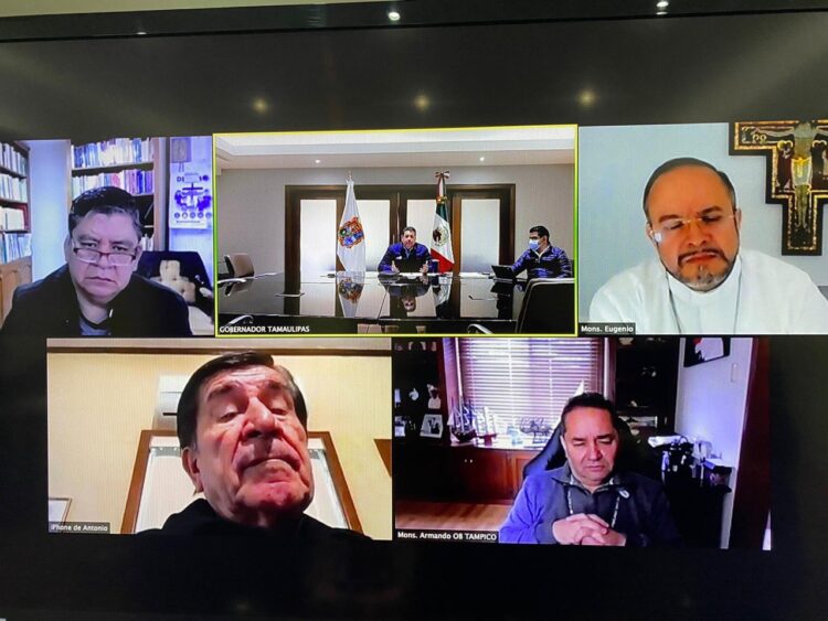 Acuerdan Gobierno e iglesias medidas sanitarias para las festividades guadalupanas